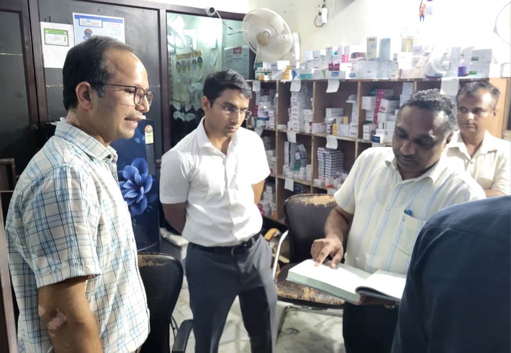 ADC Dr Rahul Raiya Inspects Soni Mind Care and Deaddiction Centre and Takes Stock of Arrangements